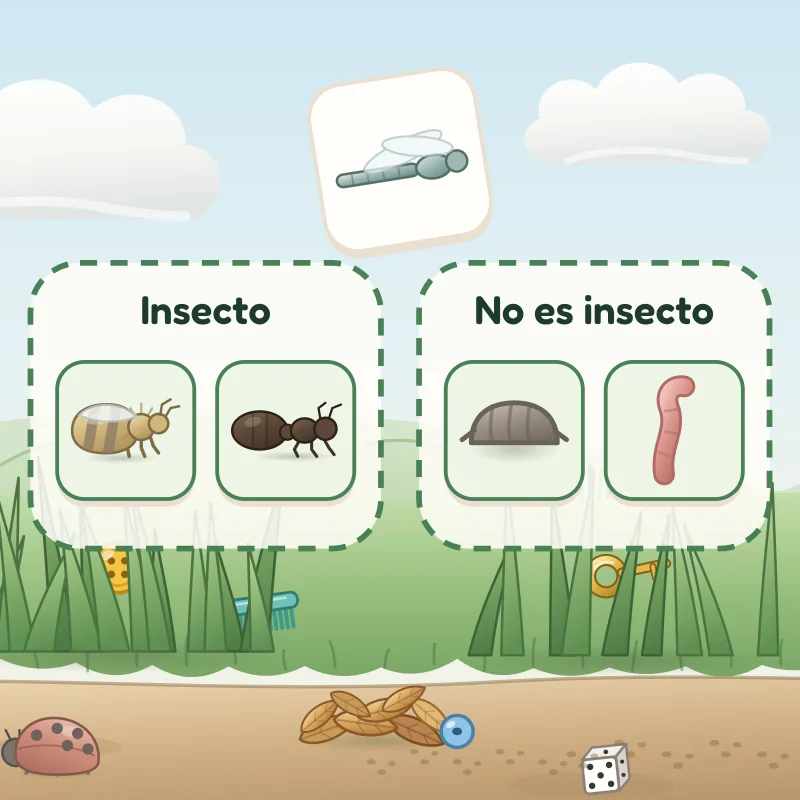 Portada del juego «¿Es un insecto?»