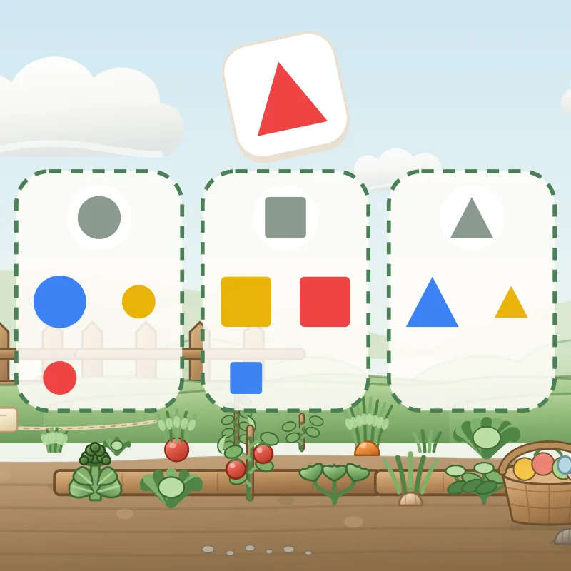 Portada del juego «Bloques lógicos»